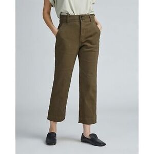 Everlane Organic Straight-Leg Pants - Size 0